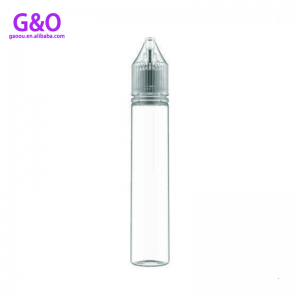 v3 투명한 유니콘 병 30ml 10ml 유니콘 병 통통한 고릴라 병 1oz clear v3 애완 동물 플라스틱 eliquid vape dropper 병