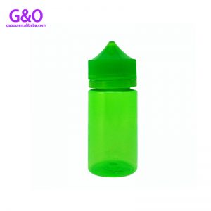 전자 vape 병 60ml vape 병 100ml 120ml 녹색 새로운 통통한 고릴라 유니콘 플라스틱 eliquid dropper 병 전자 주스 병